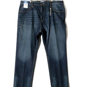 NWT The Foundry Relaxed Straight Denim Jeans Men's 44x34